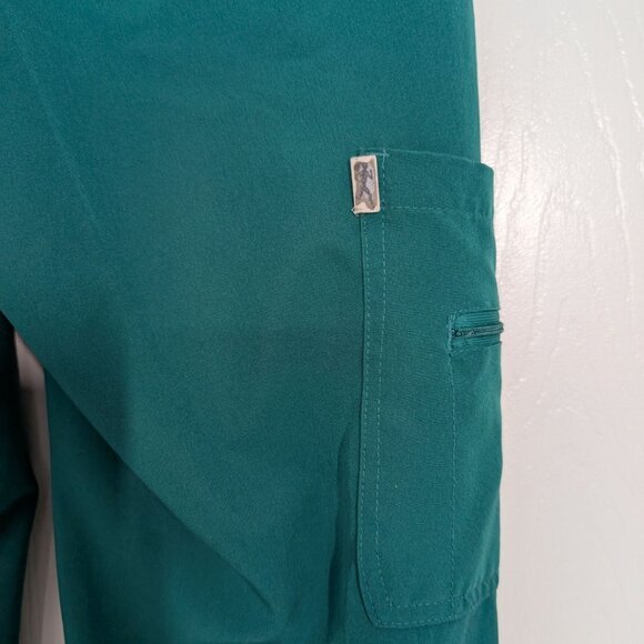 Activate Scrub Pants Womens Size XS Green 4Way Stretch Medical Nurse Tech - Picture 10 of 14